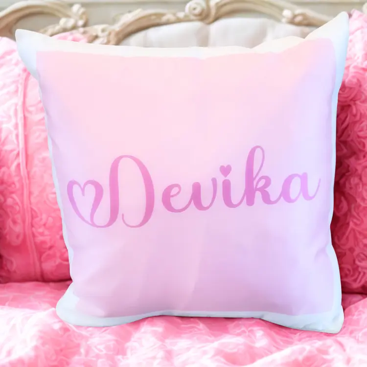 Buy Personalized Stylish Name Cushion Design In India